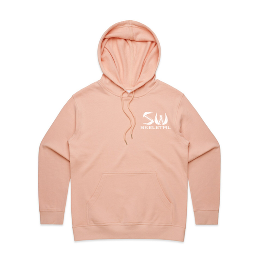 Women's Pink Hoodie - Skeletal