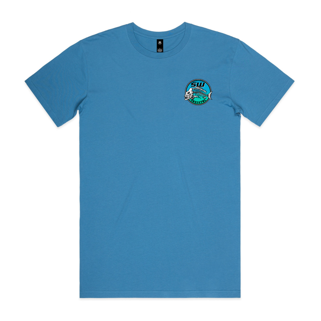 Men's Hydro Blue Tee - Neon