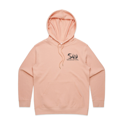 Women's Pink Hoodie - Skeletal