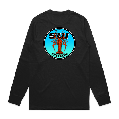 Men's Black Long Sleeve - Neon