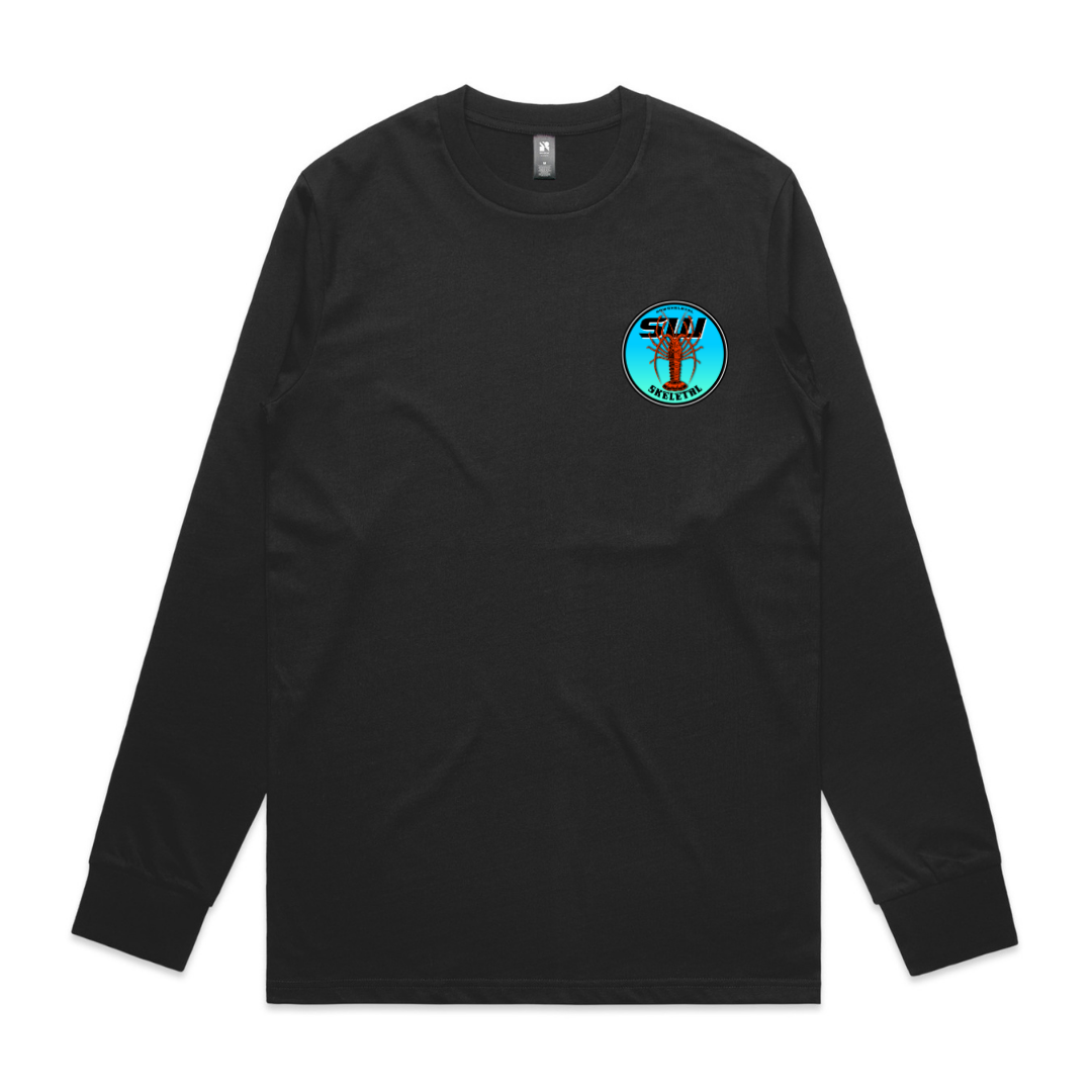 Men's Black Long Sleeve - Neon