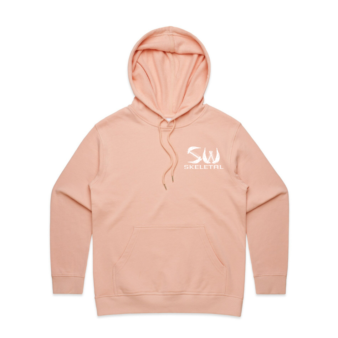 Women's Pink Hoodie - Skeletal