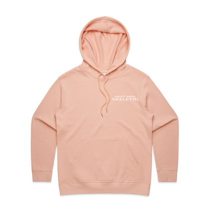 Women's Pink Hoodie - Skeletal