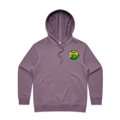Women's Mauve Hoodie - Neon