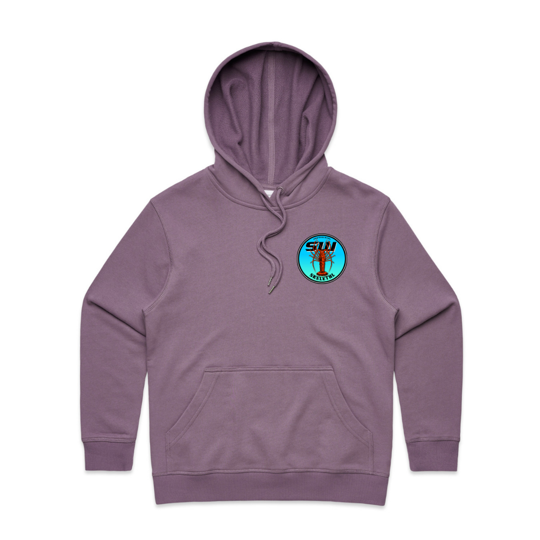 Women's Mauve Hoodie - Neon