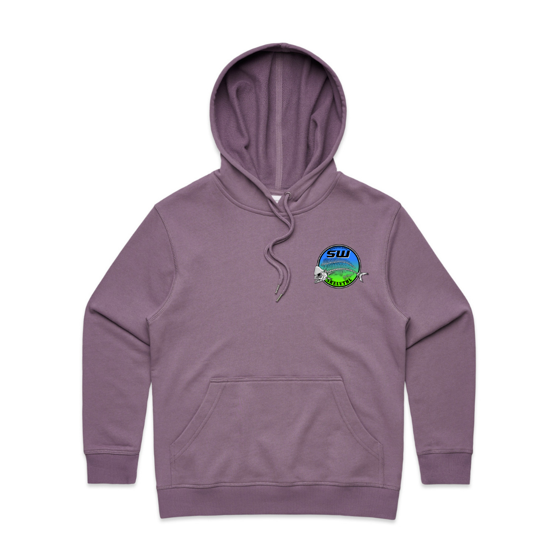 Women's Mauve Hoodie - Neon