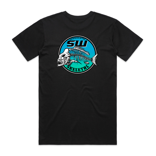 Men's Black T-Shirt - Neon