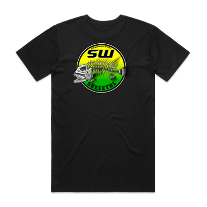 Men's Black T-Shirt - Neon