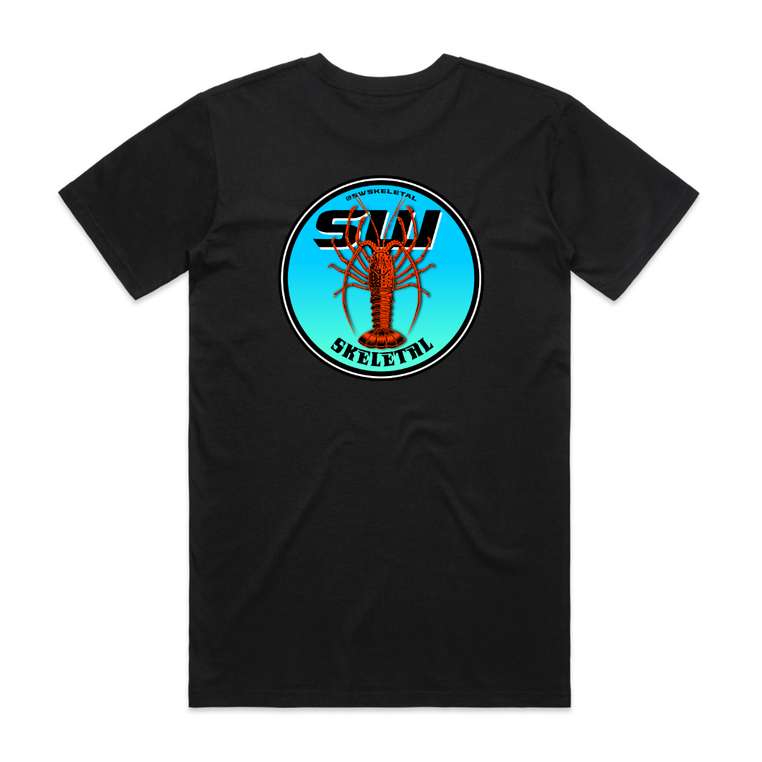 Men's Black T-Shirt - Neon