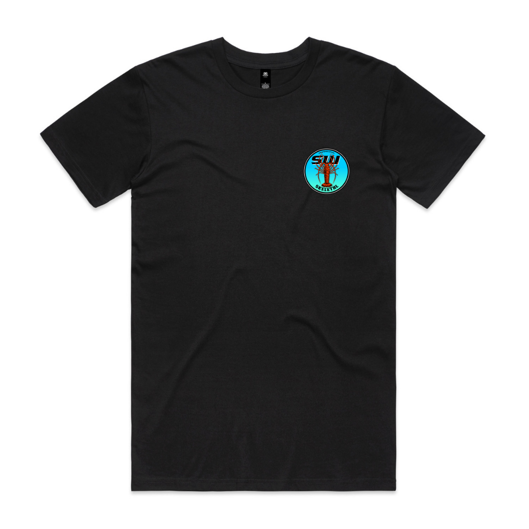 Men's Black T-Shirt - Neon