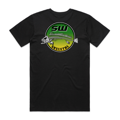 Men's Black T-Shirt - Neon