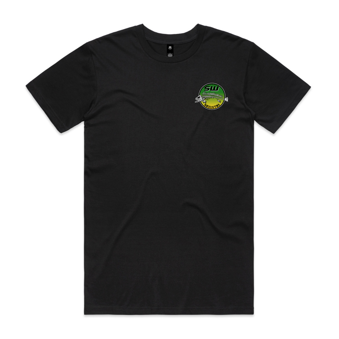Men's Black T-Shirt - Neon