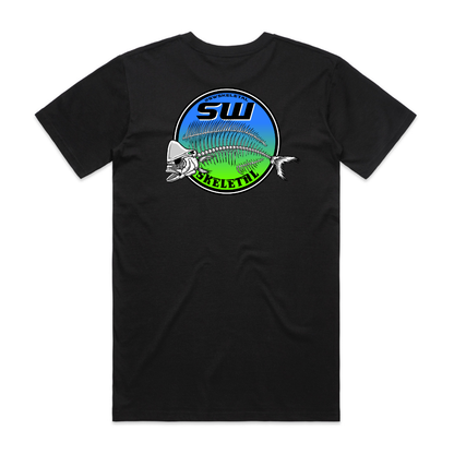 Men's Black T-Shirt - Neon