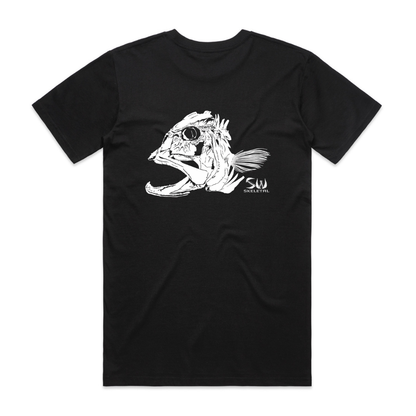 Men's Black T-Shirt - Skeletal