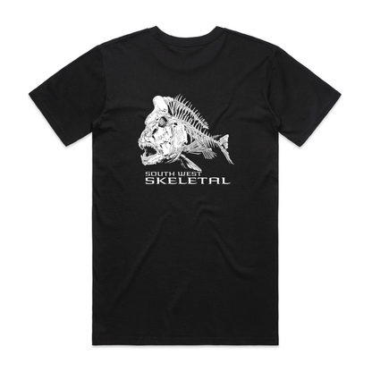 Men's Black T-Shirt - Skeletal