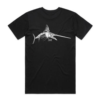 Men's Black T-Shirt - Skeletal