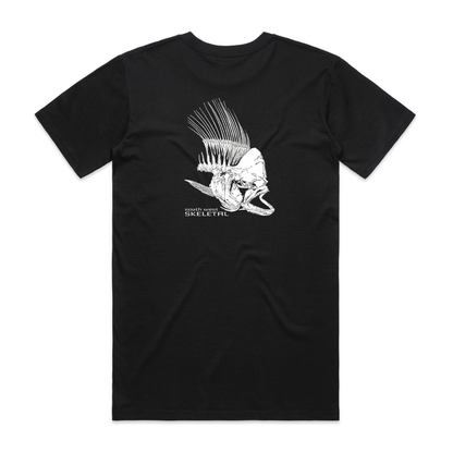 Men's Black T-Shirt - Skeletal