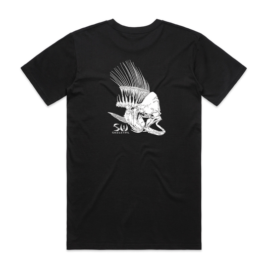 Men's Black T-Shirt - Skeletal