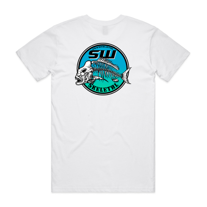 Men's White T-Shirt - Neon