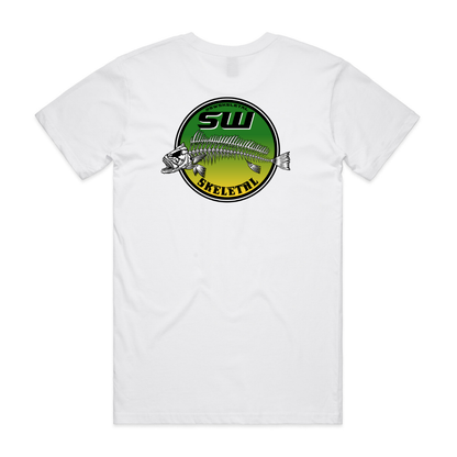 Men's White T-Shirt - Neon