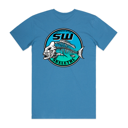 Men's Hydro Blue Tee - Neon