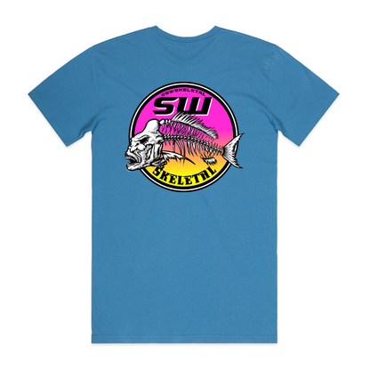 Men's Hydro Blue Tee - Neon