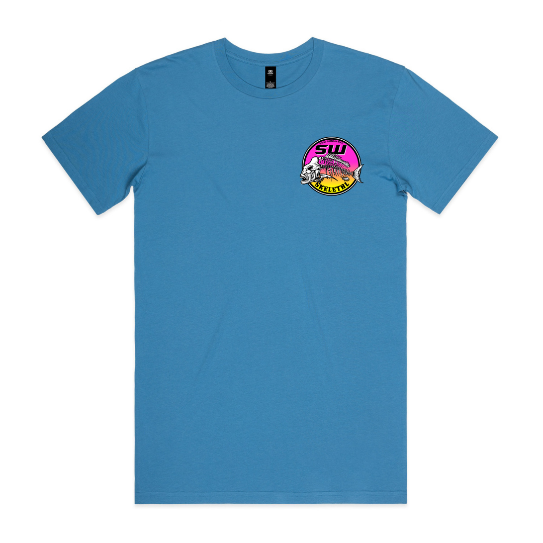 Men's Hydro Blue Tee - Neon