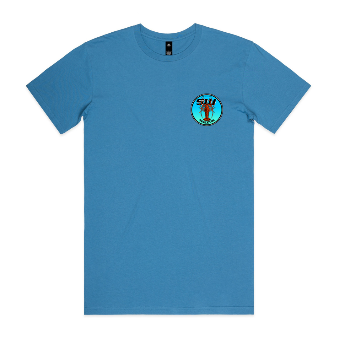 Men's Hydro Blue Tee - Neon