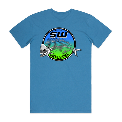 Men's Hydro Blue Tee - Neon