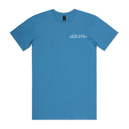 Men's Hydro Blue Tee - Skeletal