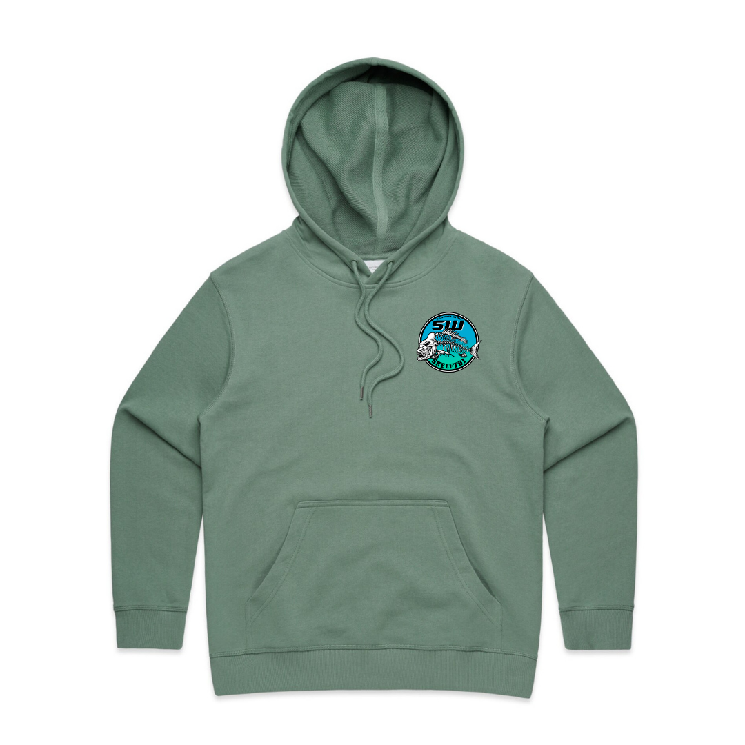 Women's Sage Green Hoodie - Neon