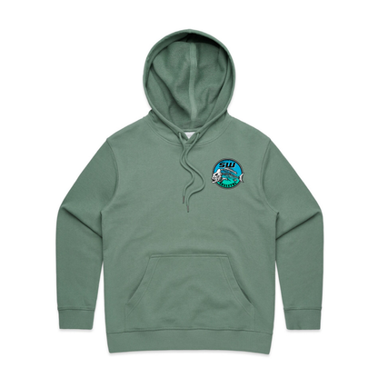 Women's Sage Green Hoodie - Neon