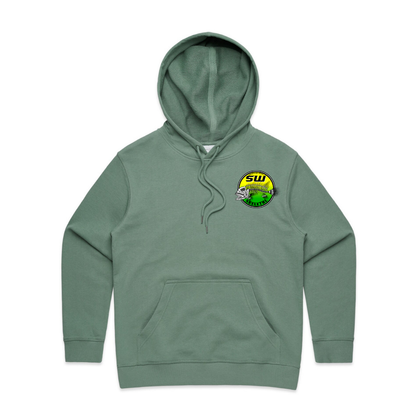 Women's Sage Green Hoodie - Neon