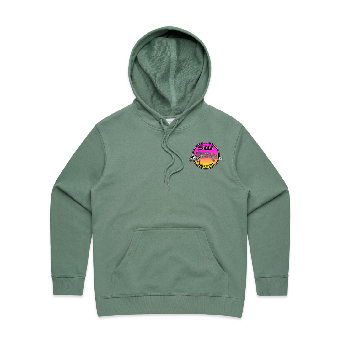Women's Sage Green Hoodie - Neon
