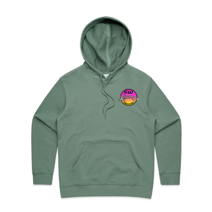 Women's Sage Green Hoodie - Neon