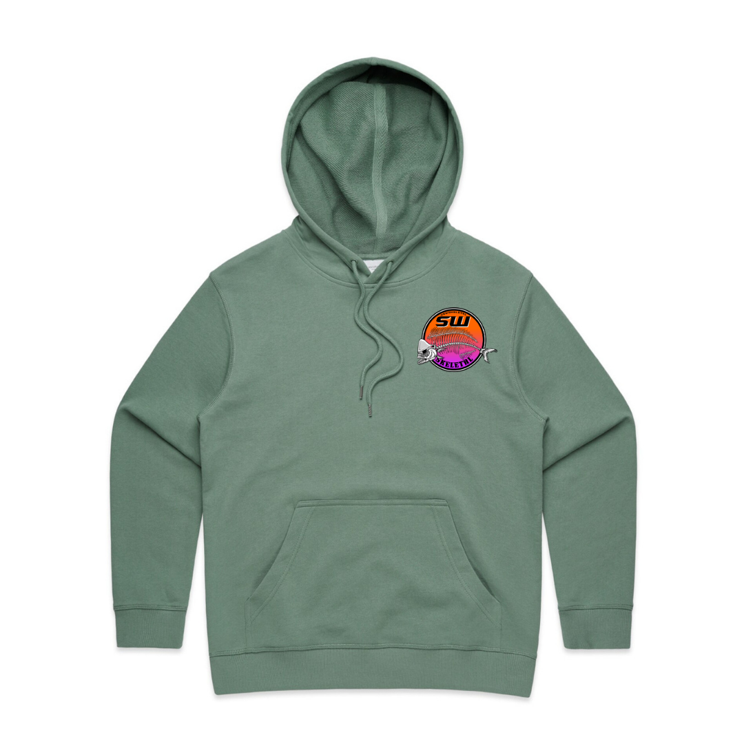 Women's Sage Green Hoodie - Neon