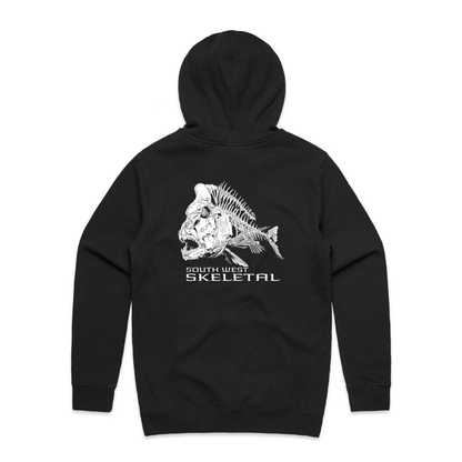Men's Black Hoodie - Skeletal