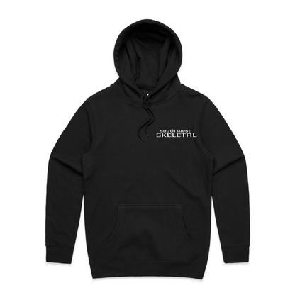 Men's Black Hoodie - Skeletal