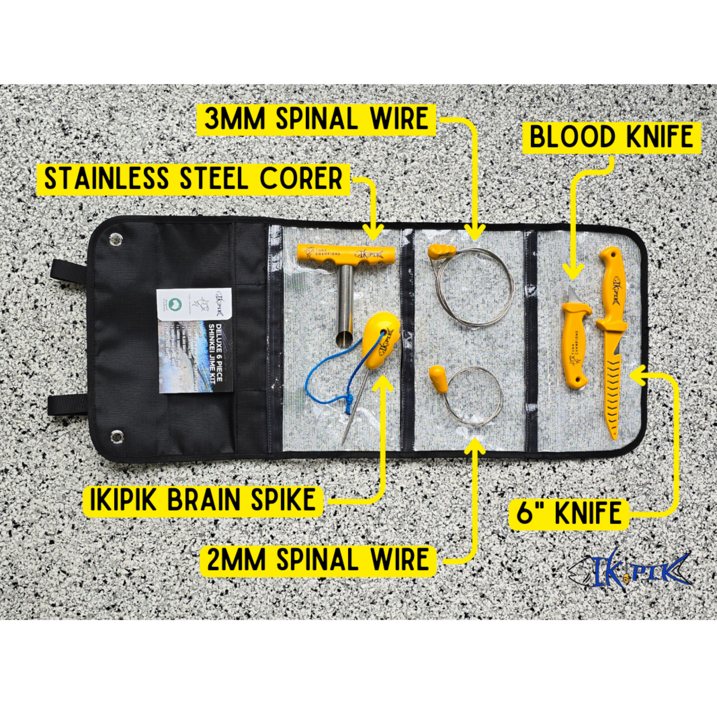 Ikpik - Ultimate Ikijime & Shinkei Jime – 6 Piece Set