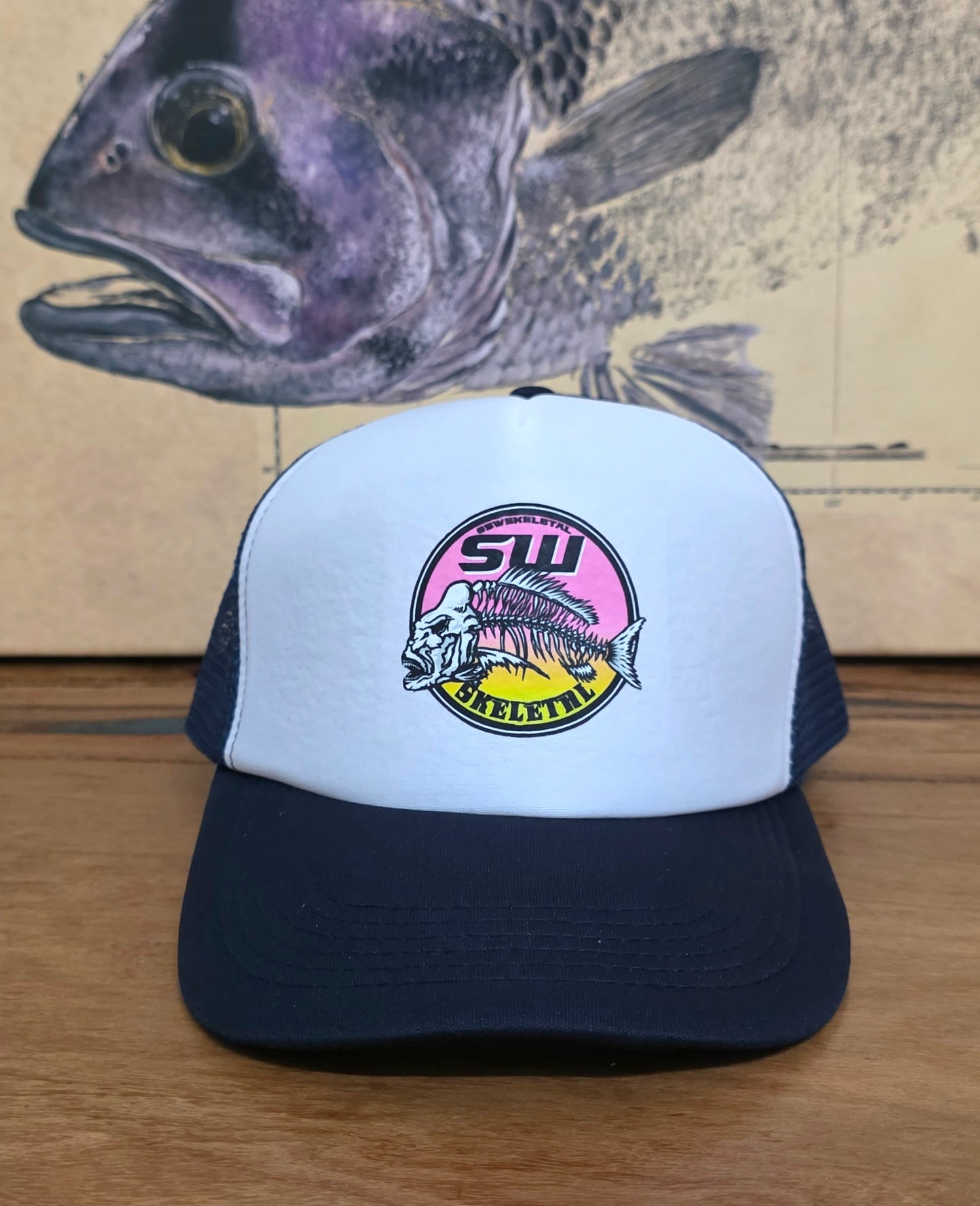 Navy Trucker Caps