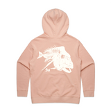 Women's Angry Snap Hoody - Pink