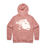 Women's Angry Snap Hoody - Rose