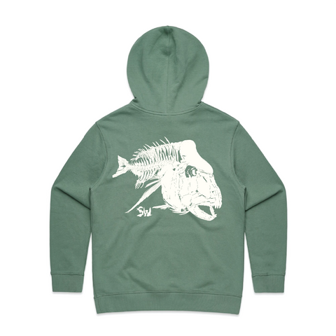 Women's Angry Snap Hoody - Sage