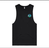 Mens singlet black