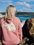 Women's Angry Snap Hoody - Rose