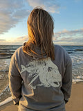 Women's Angry Snap Hoody - Storm